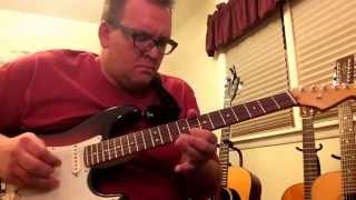 Mellow Blues Ballad on a Fender American Deluxe Stratocaster