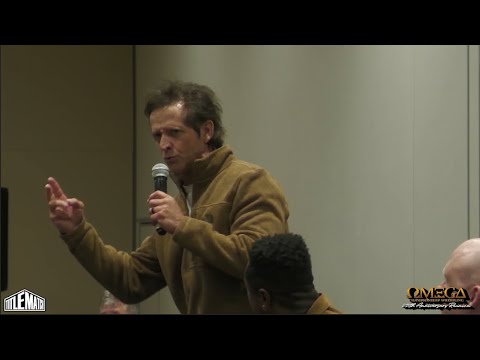 Marty Garner freestyles as "Cham-Pain" at the OMEGA Reunion