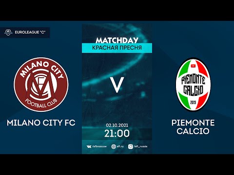 AFL21. Euroleague C. 1/8 final. Milano City FC - Piemonte Calcio