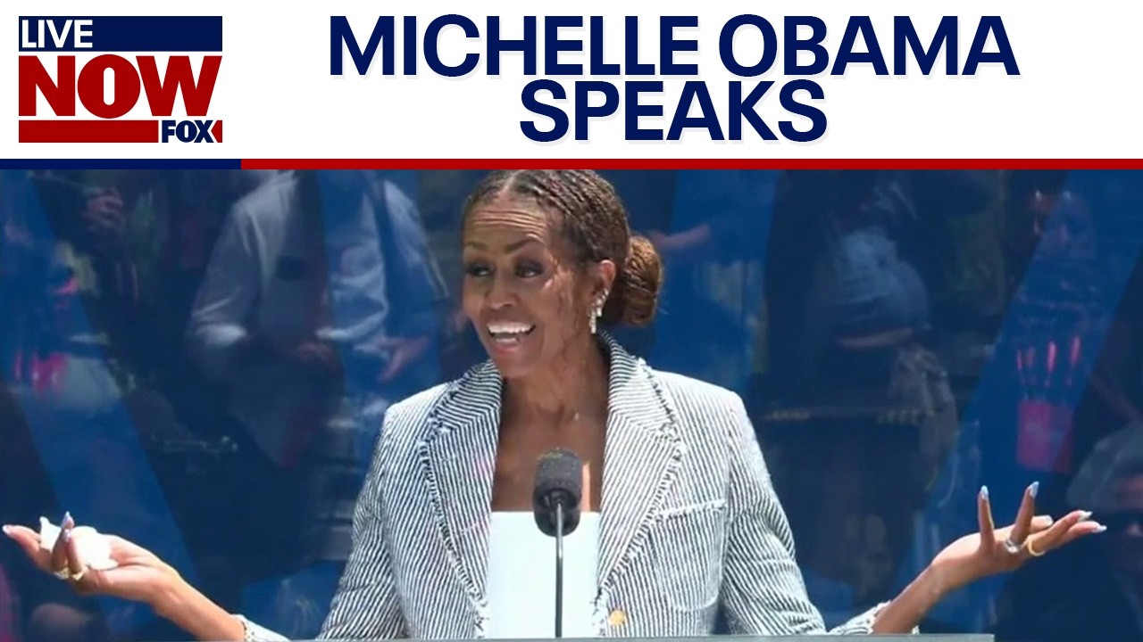 Michelle Obama speaks at Obama Presidential Center opening in Chicago
