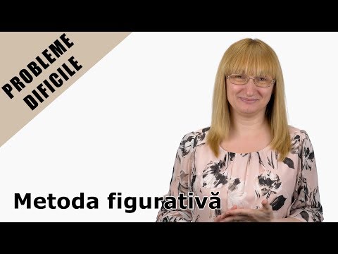 Probleme dificile - metoda figurativă