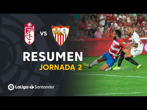 Resumen de Granada CF vs Sevilla FC (0-1)