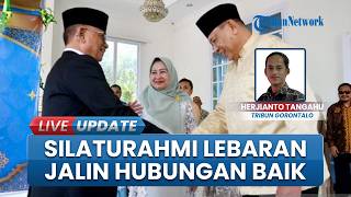 Tutup Rangkaian Idul Fitri, Gubernur Gorontalo Silaturahmi ke Kediaman Bupati Gorontalo Utara
