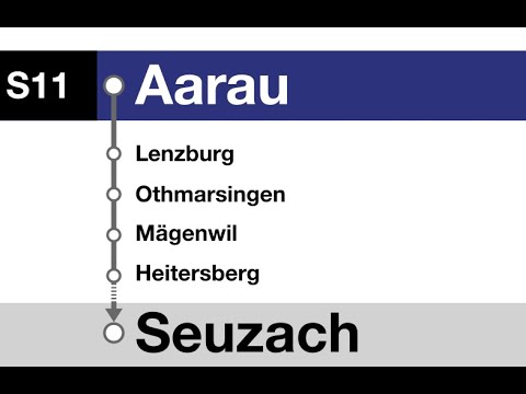 ZVV (SBB) Ansagen » S11 Aarau — Seuzach | SLBahnen