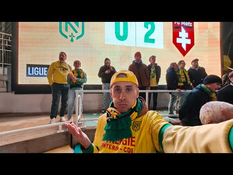 #vlog #4k Matchday 11 Ligue 1 #fcnantes 0-2 #fcmetz #ligue1 another defeat 😤😤🏟️