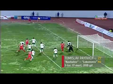 Superliga, 3-tur: Navbahor - Lokomotiv. Tomislav Payovich goli