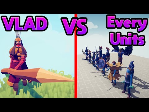VLAD vs EVERY UNIT⚔️😱😱| TABS - Totally Accurate Battle Simulator