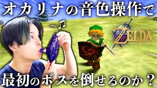 オカリナの音色だけで操作する時のオカリナで最初のボスは倒せるのか？#2【ゼルダの伝説】