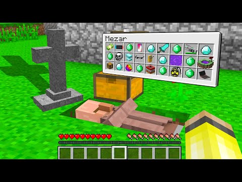 1000$ KÖYLÜ MEZARI ⚰️ - Minecraft