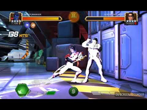 Nightcrawler vs Winter soldier realm of legends rol