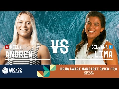 Keely Andrew vs. Silvana Lima - Round Two, Heat 6 - Drug Aware Margaret River Pro 2017 (W)