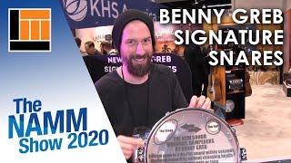 L&M @ NAMM 2020: Sonor Benny Greb Signature Snare Drums