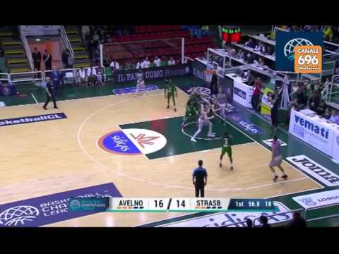 Sidigas Avellino - SIG Strasburgo, gli highlights