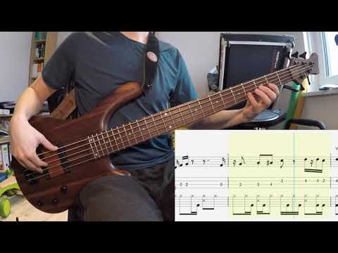 GrooveCell - Bass & Drum Grooves - hiphop_0001 (Video + Score) - 94 bpm - 4/4