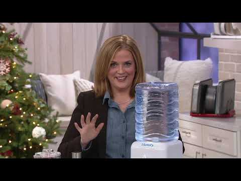 Little Luxury Water Cooler with Filter System on QVC with Mary & Marie