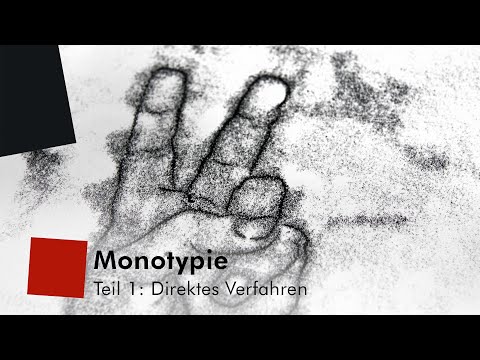 Monotypie – Teil 1: Direktes Verfahren