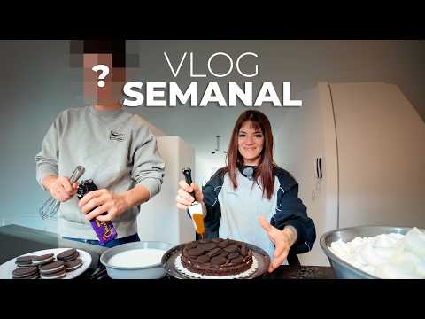 HAGO UNA TORTA CON MI CHICO MISTERIOSO *vlog*