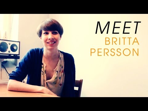 Britta Persson - Interview (ILOVESWEDEN.NET)