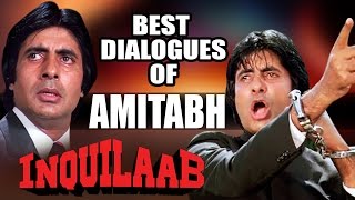Best Dialogues of Amitabh Bachchan - Superhit Bollywood Hindi Movie Inquilaab Jukebox