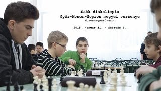 preview picture of video '2015. Sakk diákolimpia Győr-Moson-Sopron megyei versenye Mosonmagyaróváron'