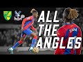 All the Angles of Wilfried Zaha's Stunning Goal at Carrow Road
