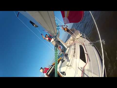 Spinnaker sailing Jack Lemmon style