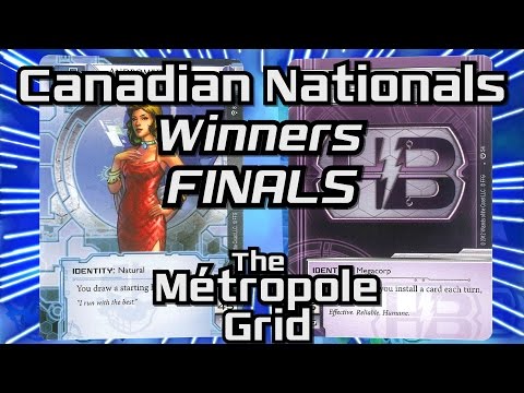 Netrunner Canadian Nationals 2016: Winners Bracket - Finals