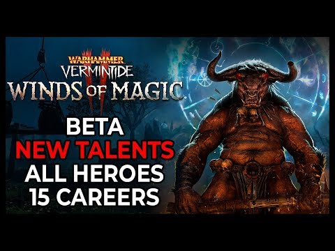 [V2: Winds of Magic] BETA - All New Talents - 15 Careers