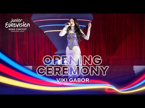 Viki Gabor - Superhero - Junior Eurovision 2022 Opening Ceremony