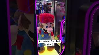 The warehouse/arcade￼ on Carnival Spirit ￼