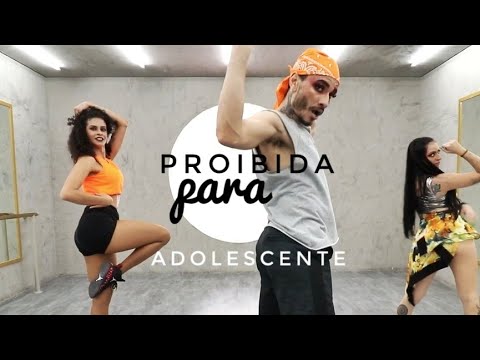 Proibida para adolescente | Leo Santana e Mc Du Black na voz | Coreografia #auladoderic