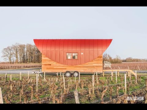 Is this the COOLEST Gypsy Hut tiny house or Just an upside down TACO???