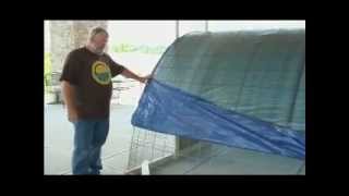 Construct a hoop - Part 6: Adding the tarp