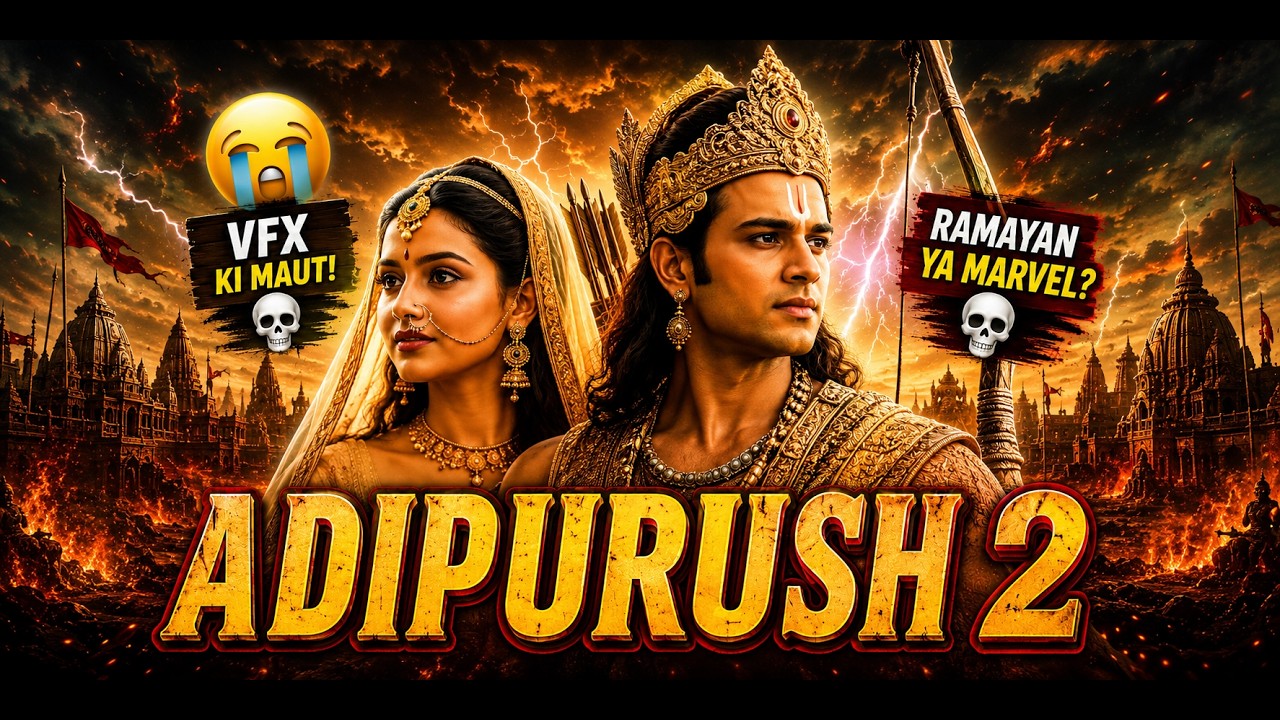 Mahakavya Ramayana Teaser Review 😭 | Adipurush 2 Loading? VFX, Casting & Krishna Mantra!