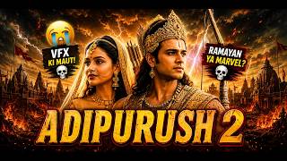 Mahakavya Ramayana Teaser Review 😭 | Adipurush 2 Loading? VFX, Casting & Krishna Mantra! Review Thumbnail