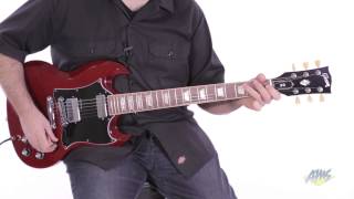 Video thumbnail for Gibson Exclusive SG Standard 24 Fret Electric Guitar - Gibson SG by American Musical Supply