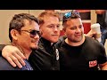 CANELO ALVAREZ MEETS MARCOS MAIDANA; BOTH POSE FOR CAMERAS AHEAD OF BIVOL FIGHT