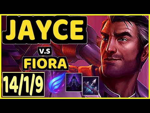CHIPPYS (JAYCE) vs FIORA - 14/1/9 KDA TOP CHALLENGER GAMEPLAY - OC