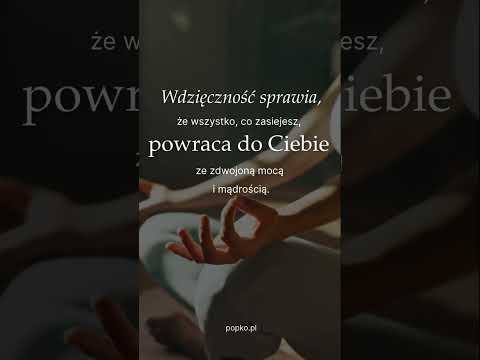 [Encyklopedia Wiedzy Duchowej] Niesamowita moc wdzięczności ????????♥️