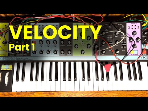 Patching Velocity on Moog Matriarch - Part 1