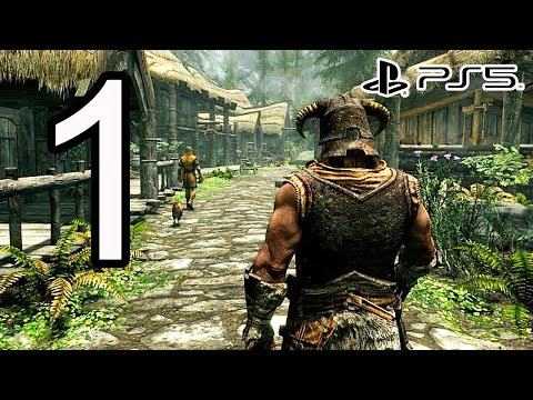 SKYRIM ANNIVERSARY EDITION PS5 Gameplay Walkthrough Part 1 - No Commentary