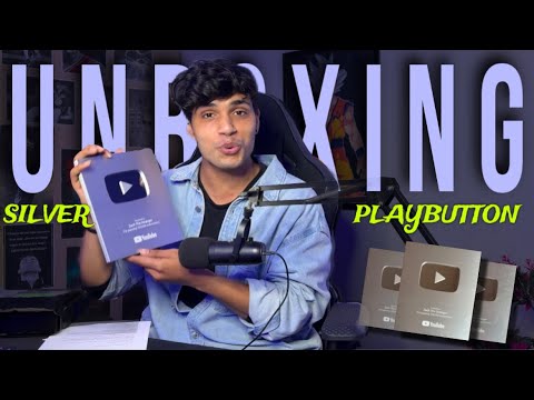 Finally Silver Play Button Aagya😭| Unboxing My Dream