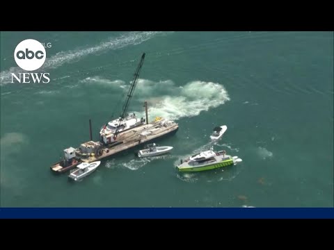 At least 2 children dead after barge crashes into sailboat off Miami Beach