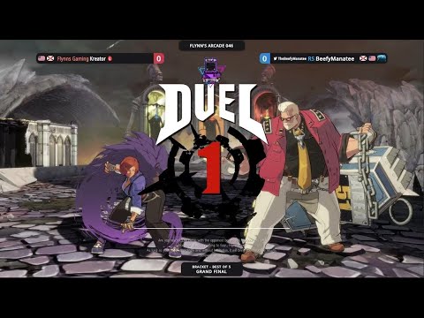 Flynn's Arcade 046 Grand Finals - FG | Kreator (Giovanna)Vs RS | BeefyManatee (Goldlewis)Guilty Gear