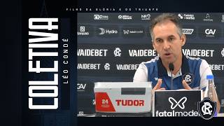 COLETIVA TÉCNICO LÉO CONDÉ PÓS-JOGO CORITIBA X REMO 15/03/26