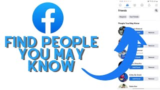 How to Find People You May Know On Facebook App? See Friends You May Know On Facebook