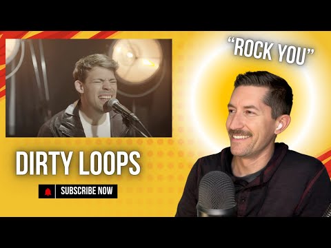First Time Hearing Dirty Loops – Rock You SHOCKED Me! 🎸🔥 | Reaction