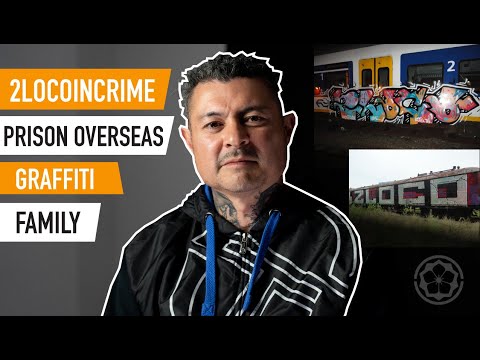 SANTIAGO ALVAREZ AKA 2.L.O.C.O. IN CRIME - GRAFFITI / PRISON / FAMILY