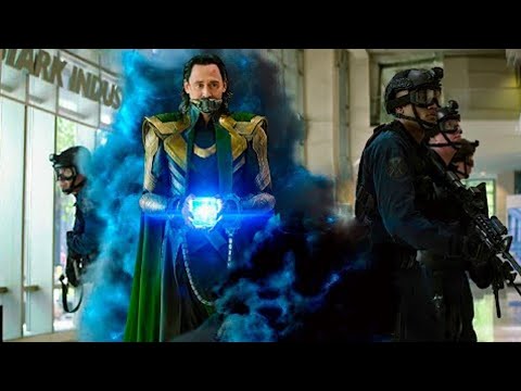 Loki Escapes With Tesseract Scene  Hulk  NO STAIRS!!!!  Avengers Endgame 2019 Movie Clip