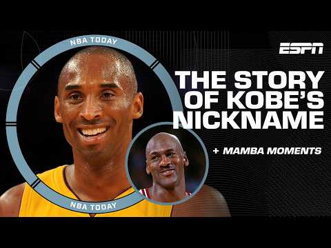 The untold story of how Kobe's 'Black Mamba' nickname was initially for Michael Jordan | NBA Today